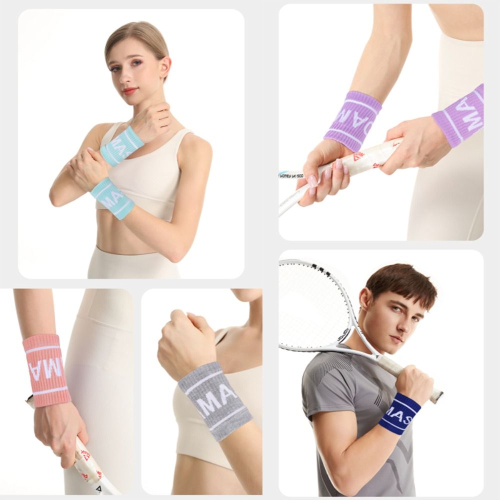 Wristband Pair Sweat - 1 Para Elastycznych, Oddychających Opasek Sportowych