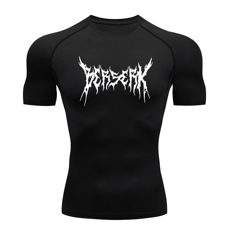 T Shirt Dry Fit - Trening gimnastyczny Rash Guard dla mężczyzn