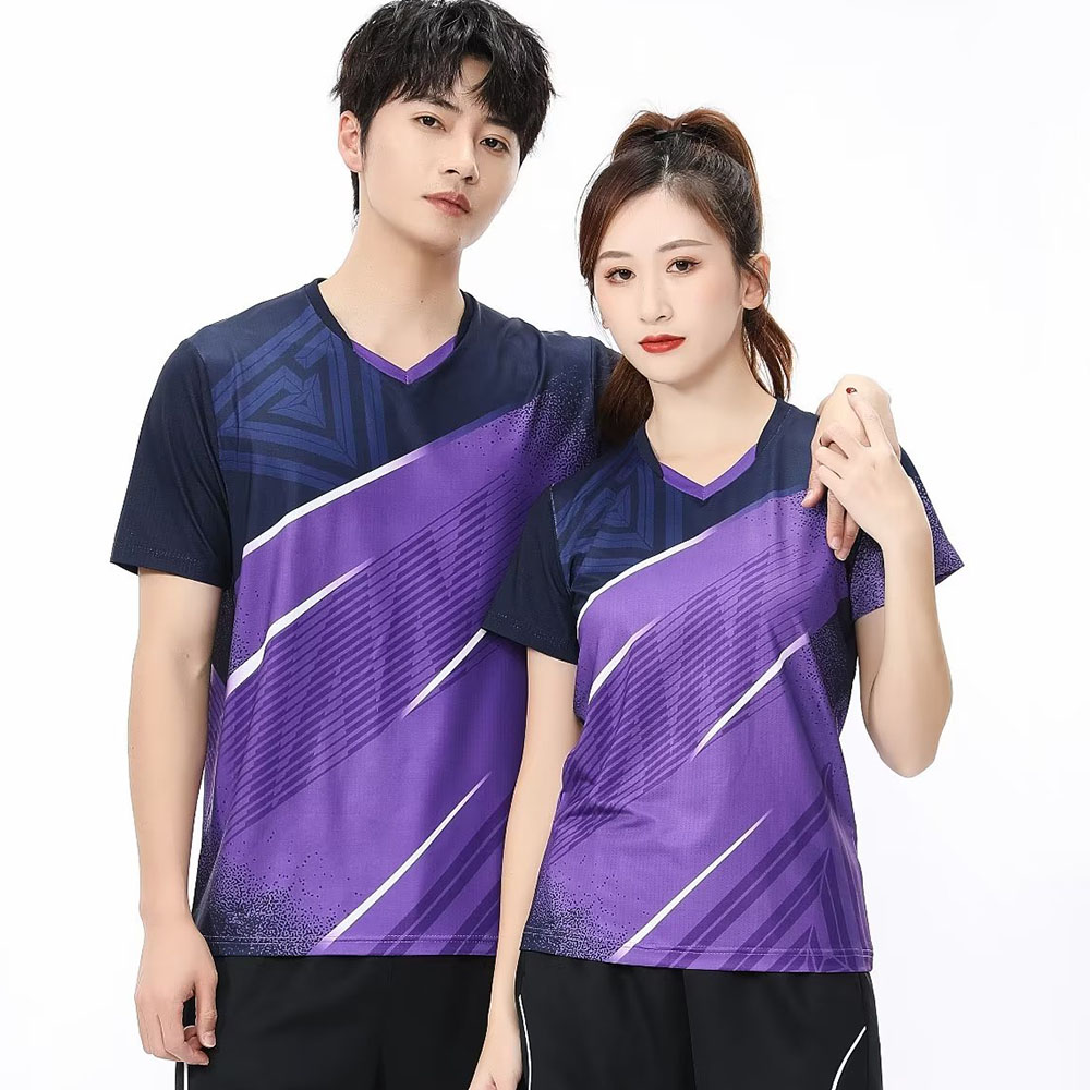 Badminton Lovers - Męskie kobiety Ping Pong tenisowe T-shirt