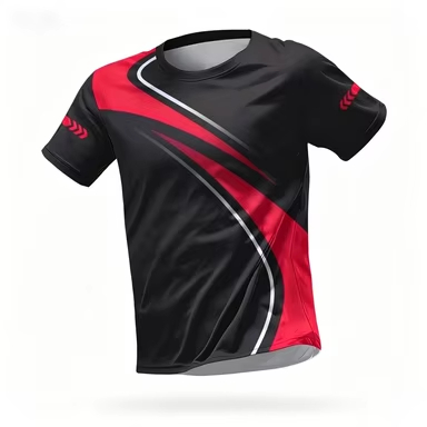Sportowa koszulka fitness z kr – Badminton Lovers recenzja i cena