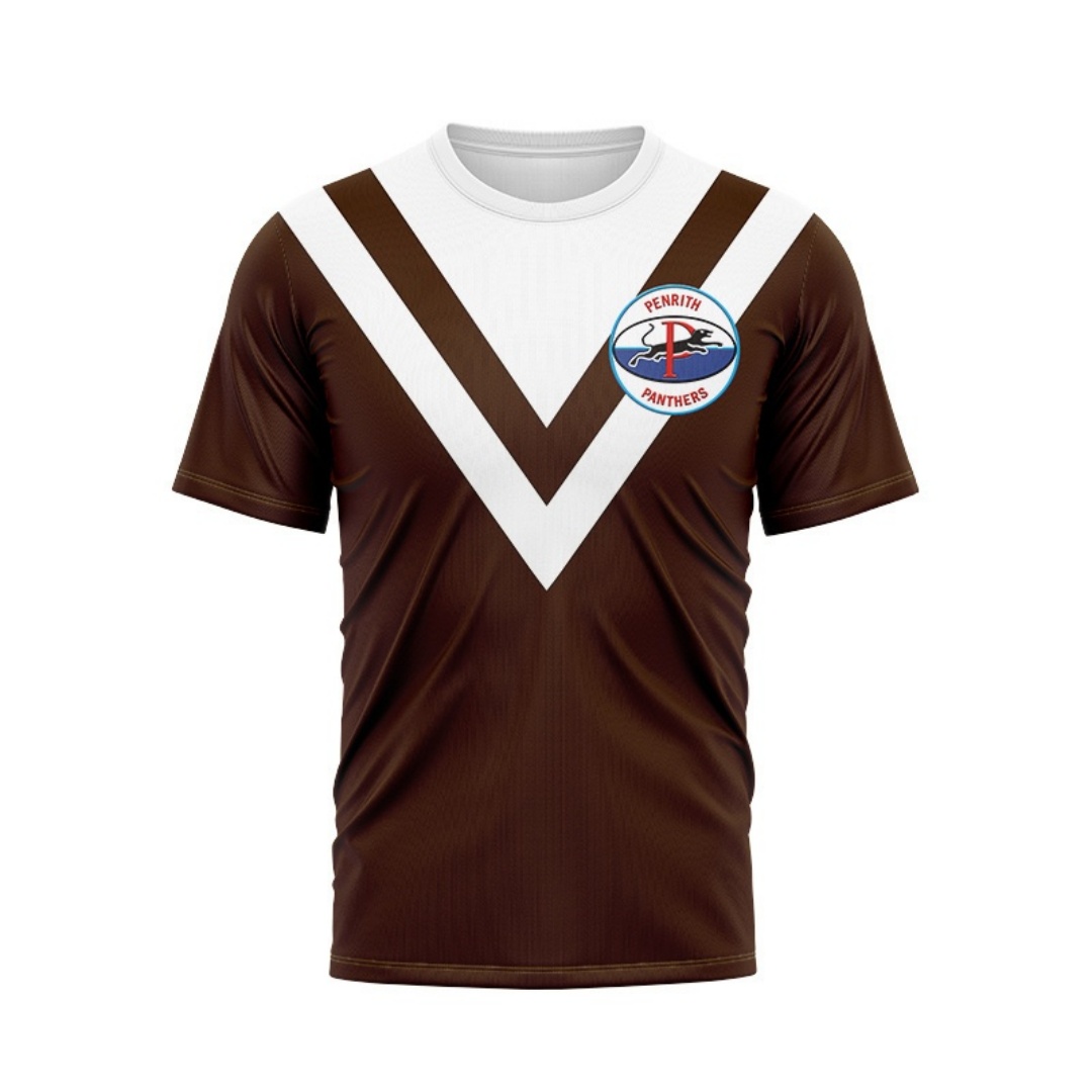 Koszulka rugby w stylu retro,  – T Shirt Dry Fit recenzja i cena