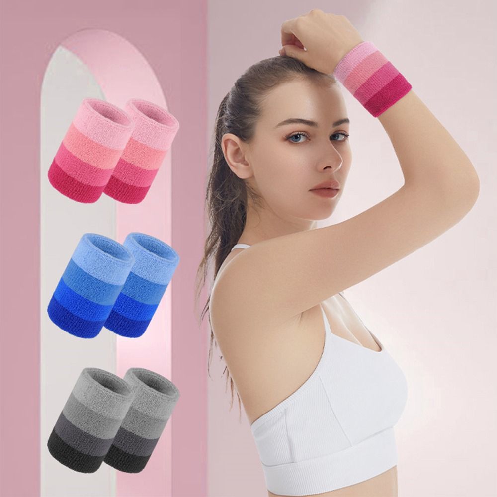 2 szt./para Kolorowe opaski na – Wristband Pair Sweat recenzja i cena