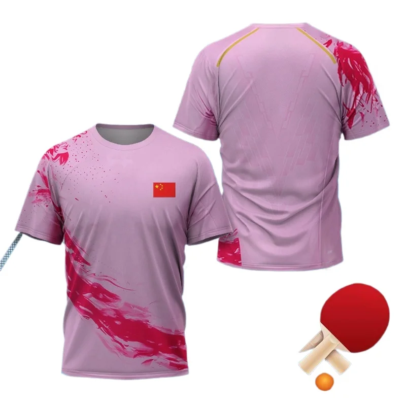 Męska koszulka graficzna z mot – Badminton Lovers recenzja i cena